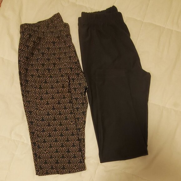 SweetLegs Women's Leggings 2 Pairs One Size Very Soft - Picture 2 of 12